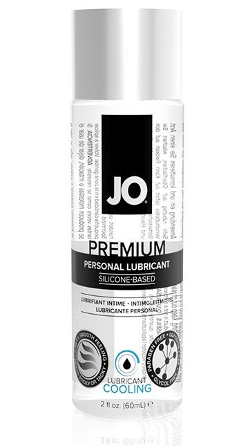 Охлаждающий лубрикант на силиконовой основе JO Personal Premium Lubricant Cooling - 60 мл. - System JO - купить с доставкой в Грозном