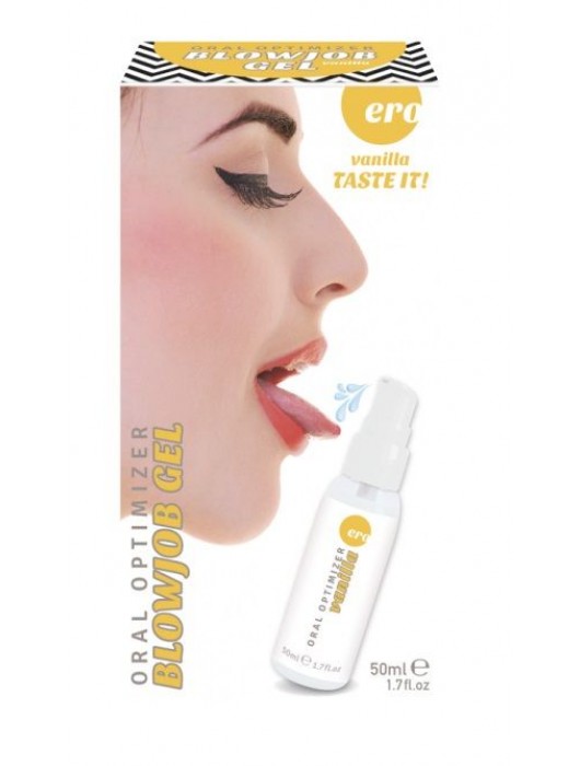 Увлажняющий гель для орального секса с ароматом ванили - 50 мл. - Ero - купить с доставкой в Грозном