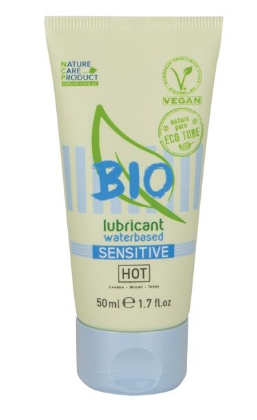 Органический лубрикант для чувствительной кожи Bio Sensitive - 50 мл. - HOT - купить с доставкой в Грозном