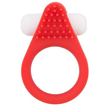 Красное эрекционное кольцо LIT-UP SILICONE STIMU RING 1 RED - Dream Toys - в Грозном купить с доставкой