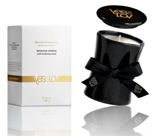 Массажная свеча Titillating Massage Candle - 120 мл. - YESforLOV - купить с доставкой в Грозном