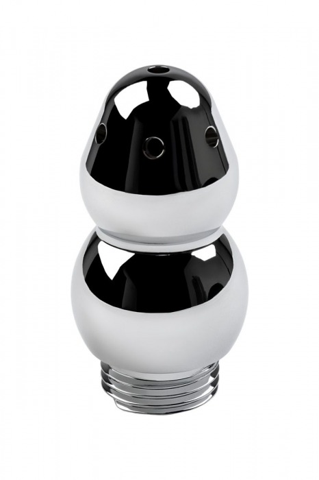 Металлический анальный душ с тремя насадками - ToyFa - купить с доставкой в Грозном