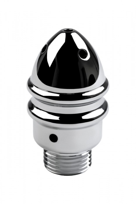 Металлический анальный душ с тремя насадками - ToyFa - купить с доставкой в Грозном