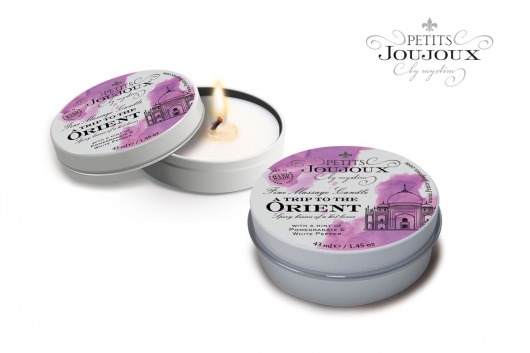 Массажная свеча Petits Joujoux Orient с ароматом граната и белого перца - 33 гр. - MyStim - купить с доставкой в Грозном