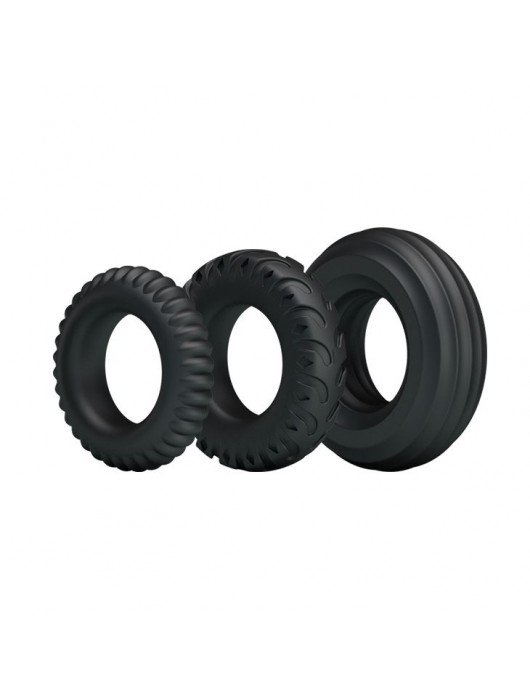 Набор из 3 эрекционных колец различного размера - Baile - в Грозном купить с доставкой