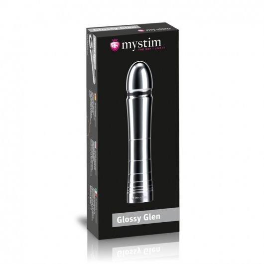 Фаллоимитатор для электростимуляции Glossy Glen Dildo - 14 см. - MyStim - купить с доставкой в Грозном