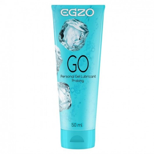 Пролонгирующий лубрикант на водной основе Egzo Go - 50 мл. - EGZO - купить с доставкой в Грозном
