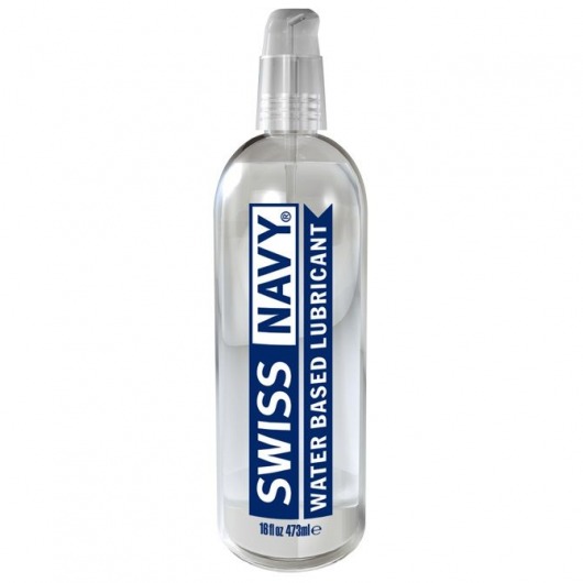 Лубрикант Swiss Navy Water Based Lube на водной основе - 473 мл. - Swiss navy - купить с доставкой в Грозном
