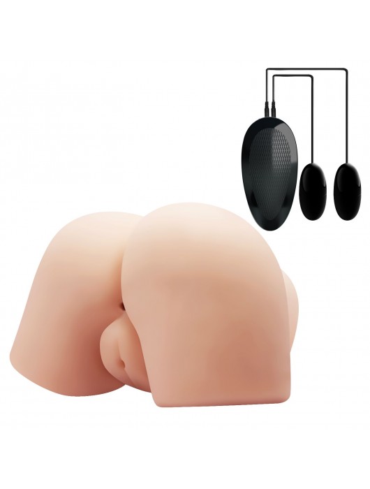 Вагина и попка с вибрацией CRAZY BULL - Baile - в Грозном купить с доставкой