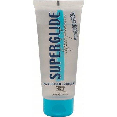 Интимная смазка на водной основе Superglide - 100 мл. - HOT - купить с доставкой в Грозном