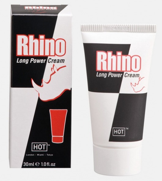 Крем-пролонгатор для мужчин Rhino - 30 мл. - HOT - купить с доставкой в Грозном