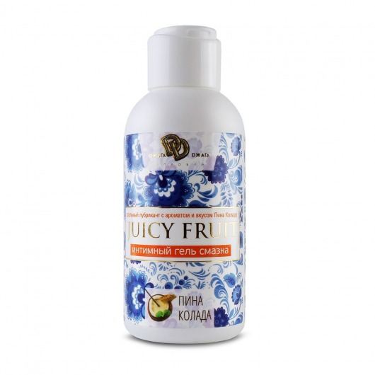 Интимный гель на водной основе JUICY FRUIT с ароматом пина колада - 100 мл. - БиоМед - купить с доставкой в Грозном