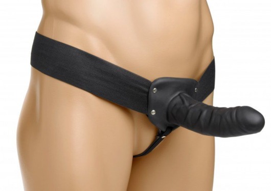 Полый страпон Erection Assist - 15,2 см. - XR Brands - купить с доставкой в Грозном