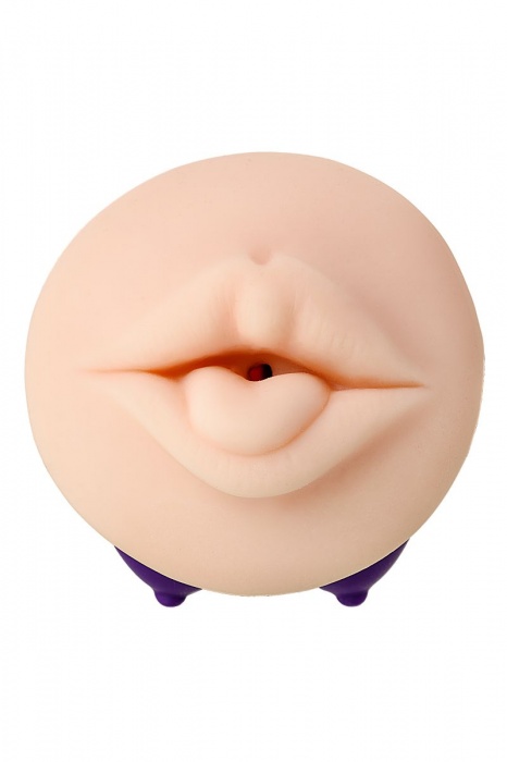 Двухсторонний мастурбатор JOS YARA в фиолетовой колбе - JOS - в Грозном купить с доставкой