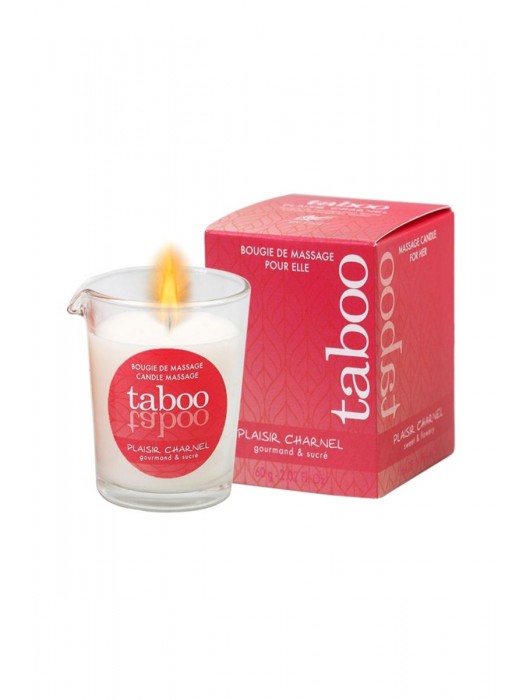 Массажное аромамасло с афродизиаками для женщин RUF Taboo Plaisir charnel - 60 гр. - RUF - купить с доставкой в Грозном