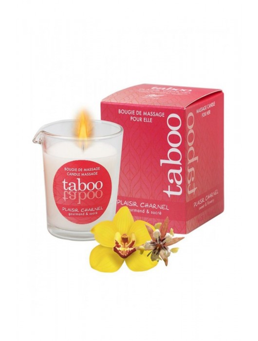 Массажное аромамасло с афродизиаками для женщин RUF Taboo Plaisir charnel - 60 гр. - RUF - купить с доставкой в Грозном