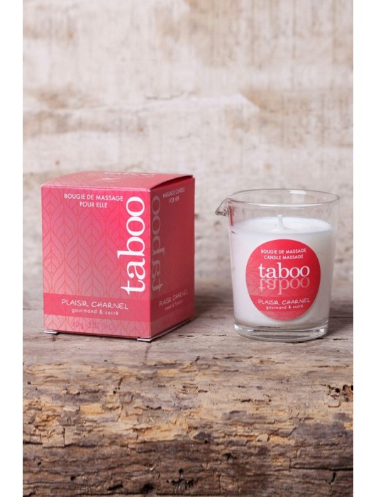 Массажное аромамасло с афродизиаками для женщин RUF Taboo Plaisir charnel - 60 гр. - RUF - купить с доставкой в Грозном