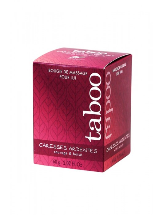 Массажное аромамасло с афродизиаками для мужчин RUF Сaresses ardentes - 60 гр. - RUF - купить с доставкой в Грозном