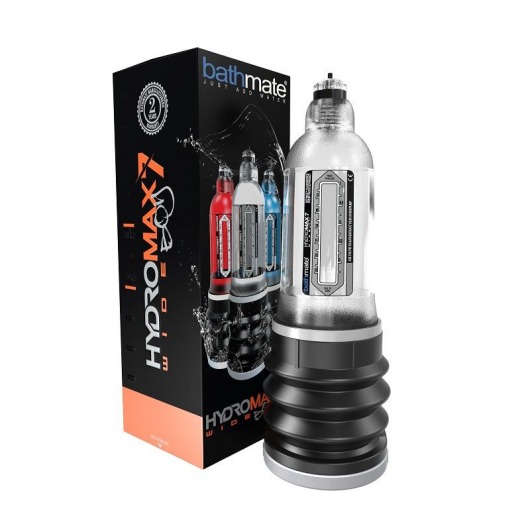 Прозрачная гидропомпа HydroMAX7 Wide Boy - Bathmate - в Грозном купить с доставкой