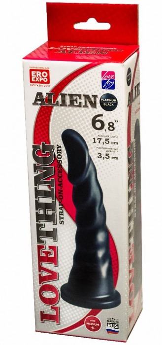 Насадка для трусиков харнесс Alien - 17,5 см. - LOVETOY (А-Полимер) - купить с доставкой в Грозном