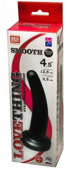 Анальная насадка Smooth - 12,5 см. - LOVETOY (А-Полимер) - купить с доставкой в Грозном