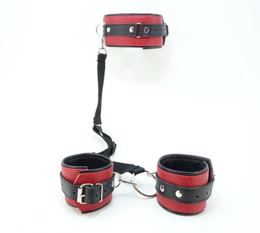 Кожаный БДСМ-набор - БДСМ Арсенал - купить с доставкой в Грозном