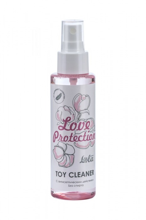 Гигиенический антисептический лосьон Toy cleaner - 110 мл. - Lola Games - купить с доставкой в Грозном