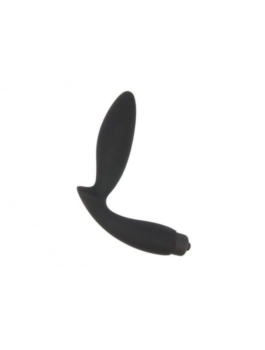 Чёрный вибростимулятор простаты Sex Expert Vibe Pleasure - Sex Expert - в Грозном купить с доставкой