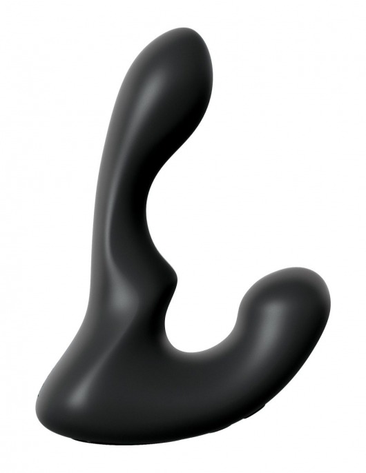 Черный анальный вибростимулятор P-Spot Milker - 14 см. - Pipedream - в Грозном купить с доставкой