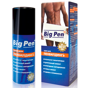 Крем Big Pen для увеличения полового члена - 50 гр. - Биоритм - в Грозном купить с доставкой