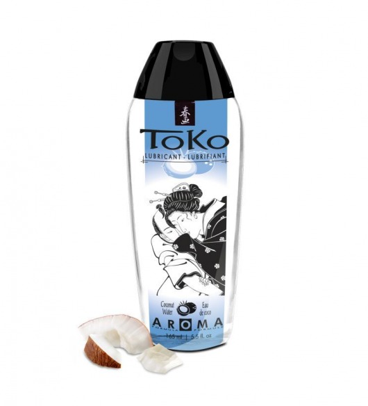 Интимный гель TOKO Cononut Water с ароматом кокоса - 165 мл. - Shunga - купить с доставкой в Грозном