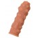 Телесная реалистичная насадка KOKOS Extreme Sleeve 11 с дополнительной стимуляцией - 12,7 см. - KOKOS - в Грозном купить с доставкой