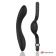 Черный вибратор с пультом-часами Anne s Desire Curve G-Spot Vibe Wireless Watchme - 20,5 см. - DreamLove купить в Грозном с доставкой в Orgasmix.ru Черный вибратор с пультом-часами Anne s Desire Curve G-Spot Vibe Wireless Watchme - 20,5 см. - DreamLove