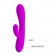 Лиловый вибратор Victor с клиторальным стимулятором - 17 см. - Baile купить в Грозном с доставкой в Orgasmix.ru Лиловый вибратор Victor с клиторальным стимулятором - 17 см. - Baile