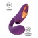 Фиолетовый вибромассажер с клиторальной стимуляцией Megam - ToyFa купить в Грозном с доставкой в Orgasmix.ru Фиолетовый вибромассажер с клиторальной стимуляцией Megam - ToyFa