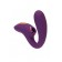 Фиолетовый вибромассажер с клиторальной стимуляцией Megam - ToyFa купить в Грозном с доставкой в Orgasmix.ru Фиолетовый вибромассажер с клиторальной стимуляцией Megam - ToyFa