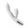 Белый вибратор-кролик Eria с вакуумной стимуляцией, функцией tapping и нагревом - 21,5 см. - BeYourLover купить в Грозном с доставкой в Orgasmix.ru Белый вибратор-кролик Eria с вакуумной стимуляцией, функцией tapping и нагревом - 21,5 см. - BeYourLover